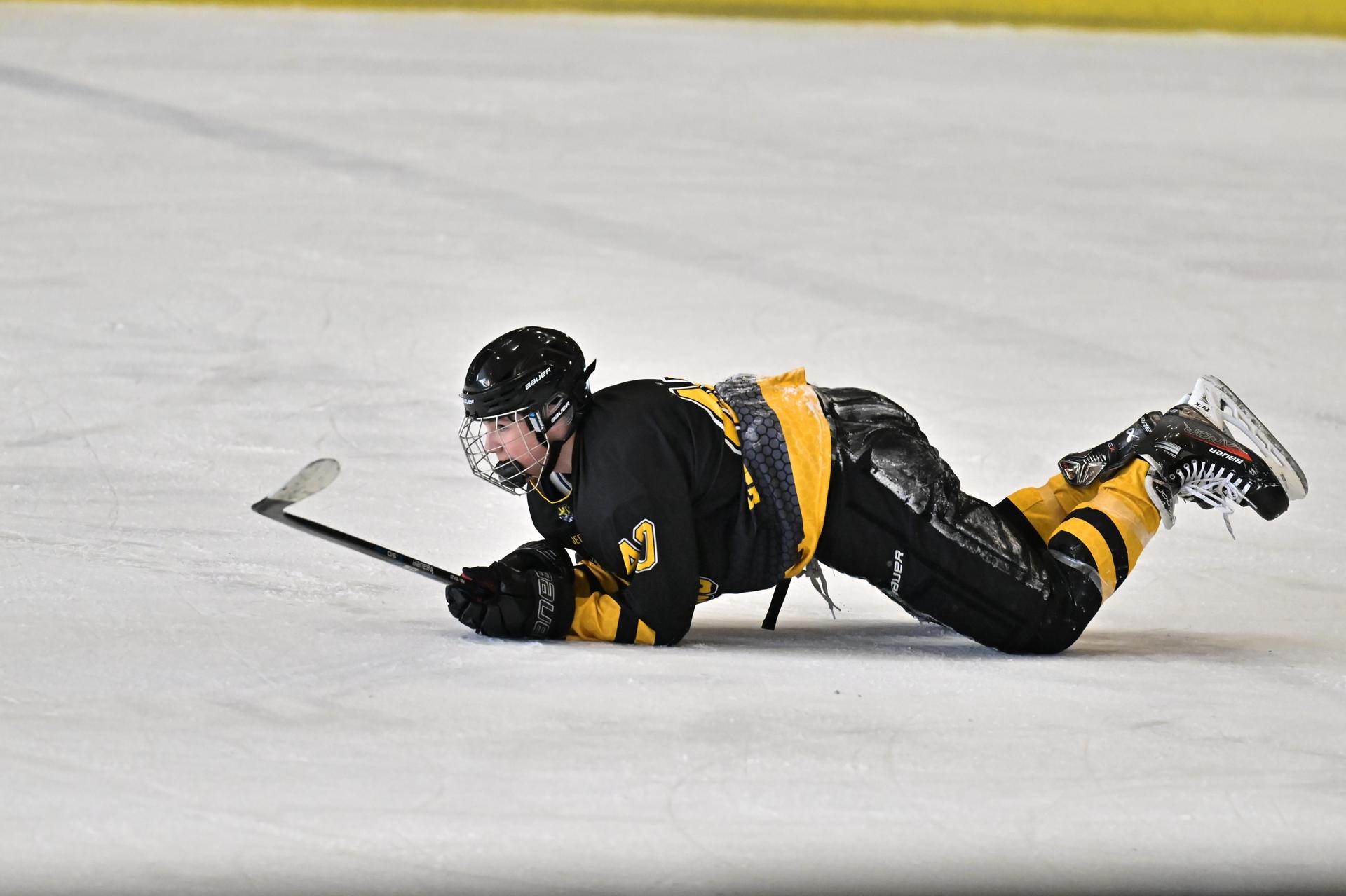 Eishockey Landesliga-Meisterschaft der U17 mit ERSC Amberg.  (Bild: Hubert Ziegler)