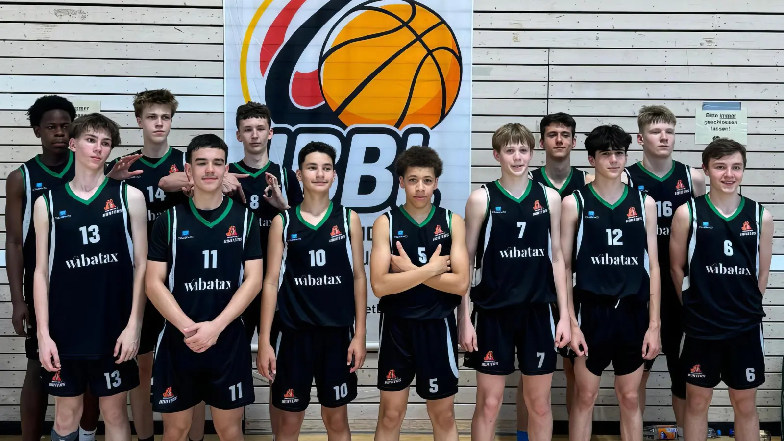 Die Oberpfalz Hunters sind am Ziel: Sie spielen nächste Saison in der Jugend-Basketball-Bundesliga. (Bild: Oberpfalz Hunters)